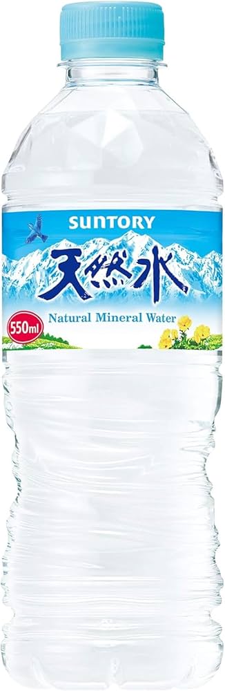 Amazon.co.jp: サントリー 天然水 ミネラルウォーター 550ml : 食品
